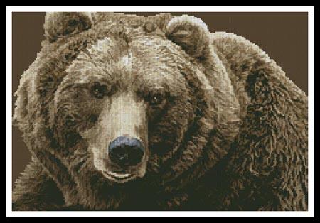 Brown Bear - Artecy Cross Stitch