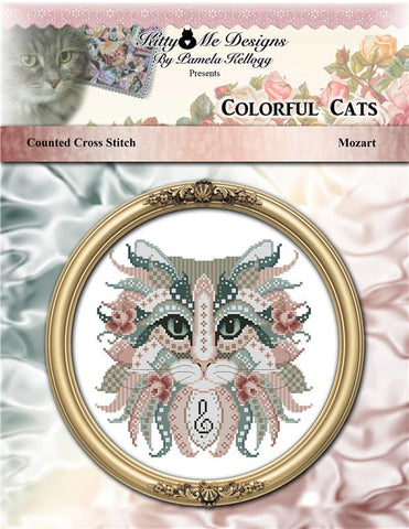 Colorful Cats Mozart - Kitty & Me Designs