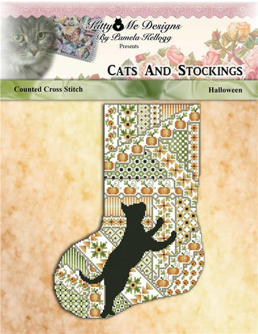 Cats And Stockings Halloween - Kitty & Me Designs