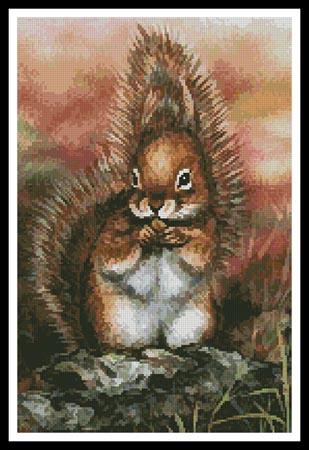 Squirrel - Artecy Cross Stitch
