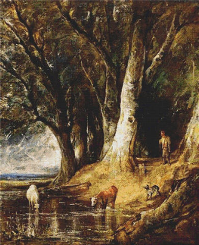 The Edge Of A Wood - X Squared Cross Stitch