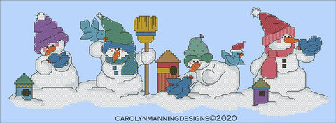 Snowy Things & Bluebird Wings - CM Designs