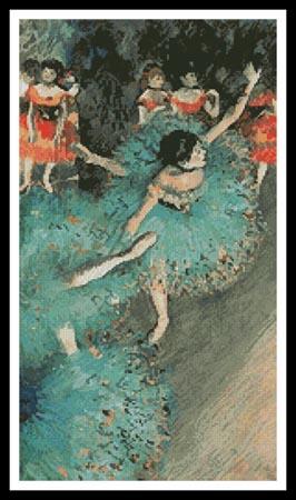 The Green Dancer - Artecy Cross Stitch