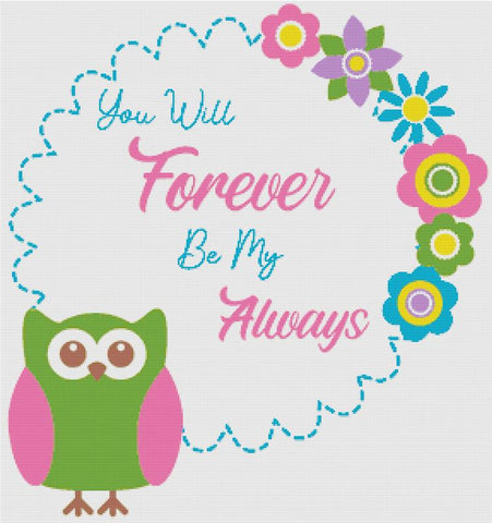 Be My Always - X Squared Cross Stitch