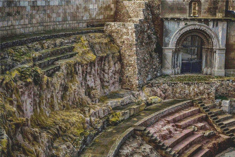Roman Theatre - X Squared Cross Stitch
