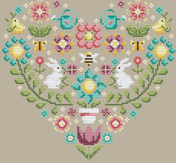 Spring Heart - Shannon Christine Designs