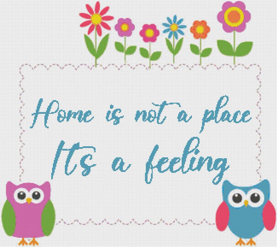 It's A Feeling - X Squared Cross Stitch