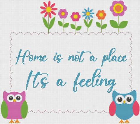 It's A Feeling - X Squared Cross Stitch