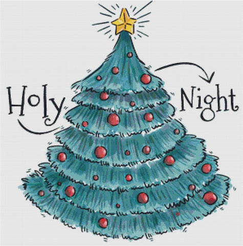Holy Night - X Squared Cross Stitch