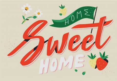 Home Sweet Home I - X Squared Cross Stitch