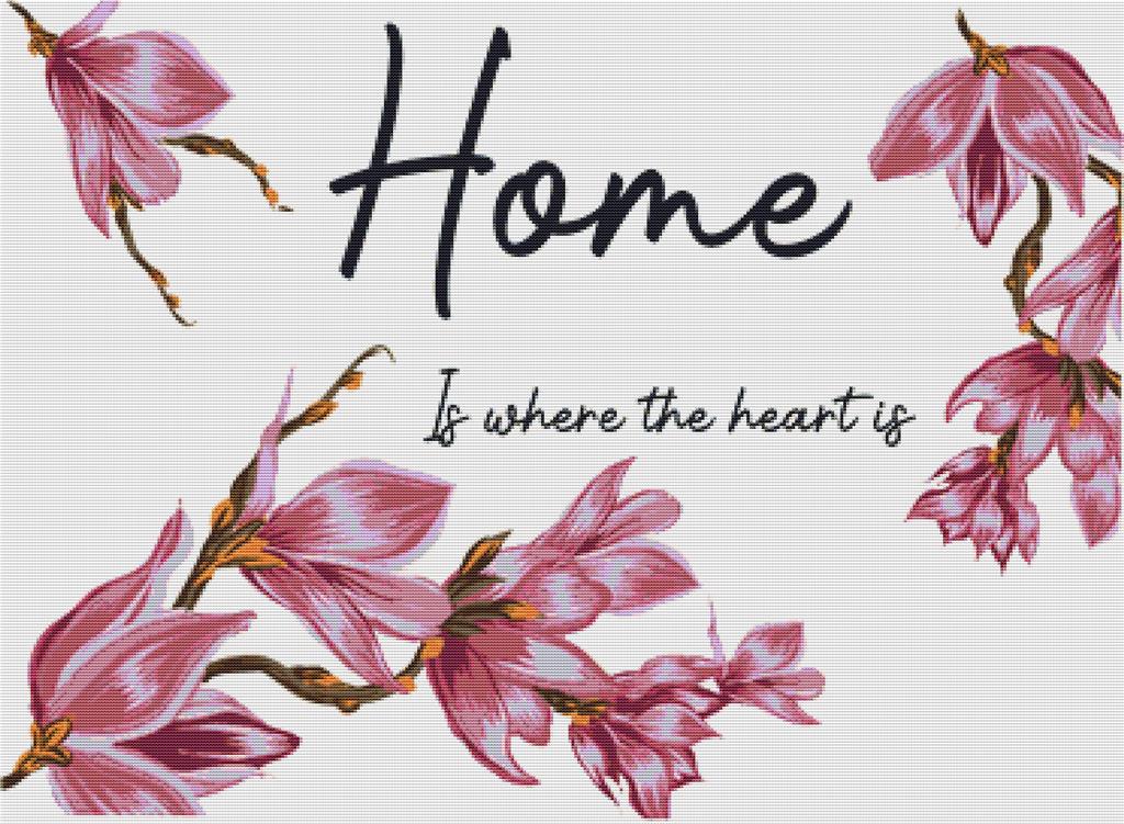 Home I - X Squared Cross Stitch