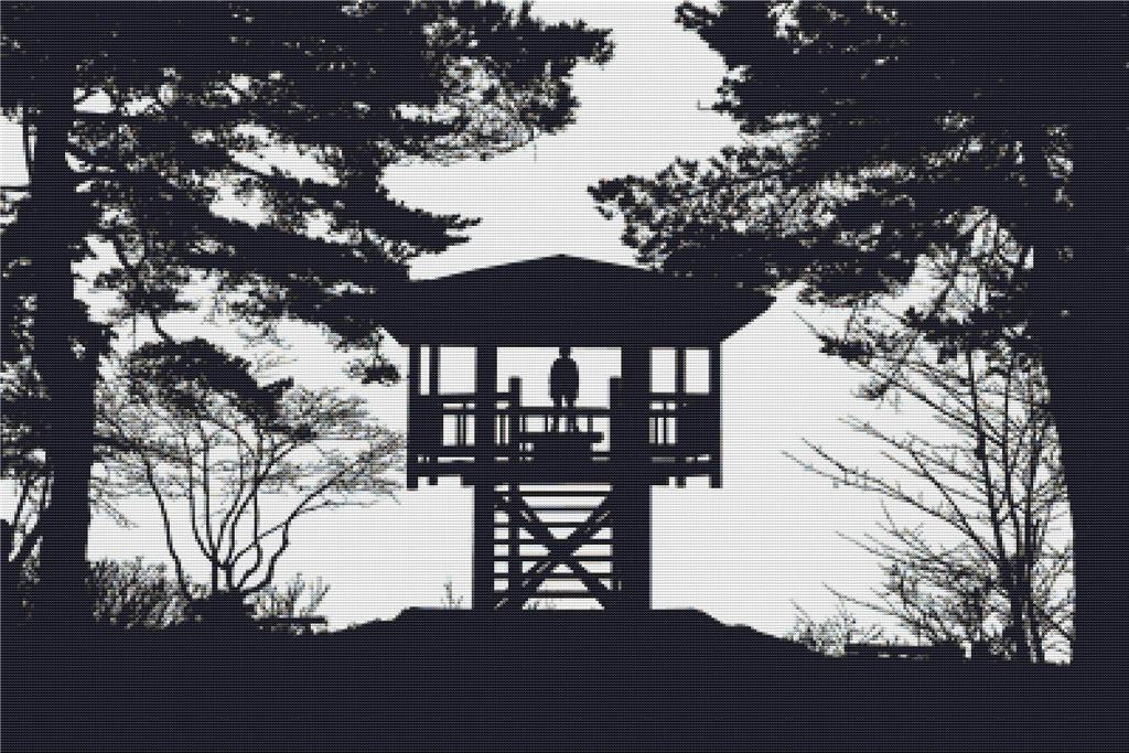 Elevated Gazebo - X Squared Cross Stitch