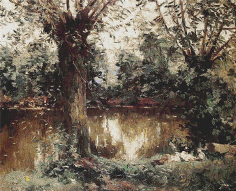Banks Of The Yerres - X Squared Cross Stitch