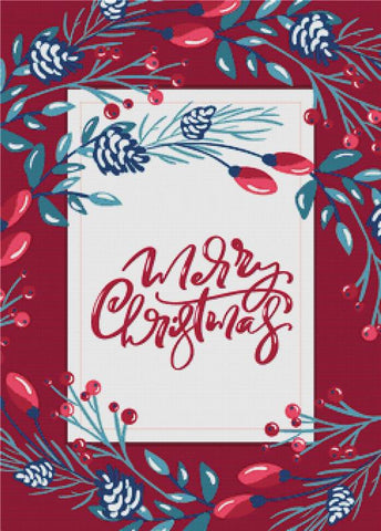 Merry Christmas V - X Squared Cross Stitch