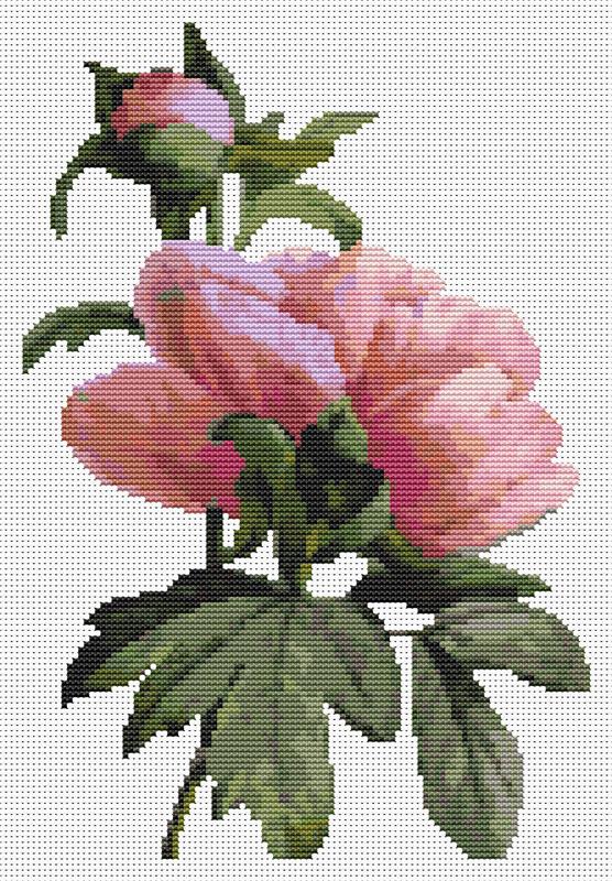 Flowers 07: Redoute - Art of Stitch, The
