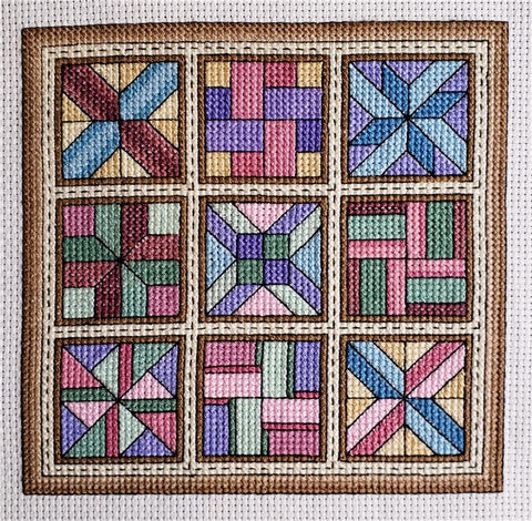 Quilt Blocks 6: Mocha - Rogue Stitchery