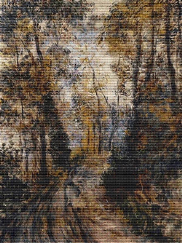 The Path Through The Forest - X Squared Cross Stitch