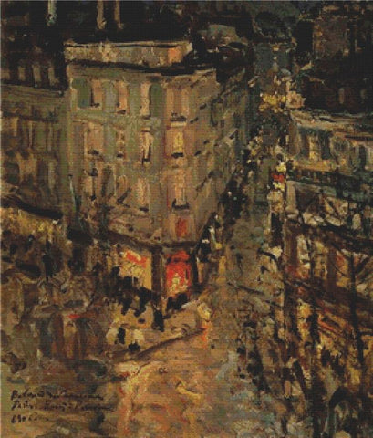 Boulevard des Capucines - X Squared Cross Stitch