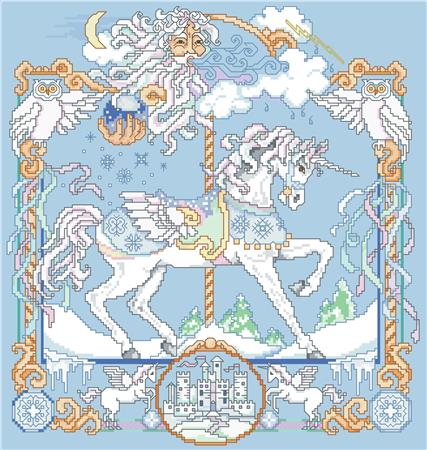 Carousel Fantasy Horse - Kooler Design Studio