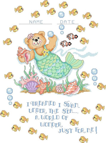 Merbaby Birth Announcement - Kooler Design Studio