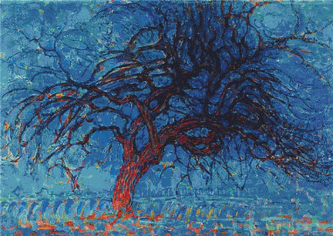 The Red Tree - X Squared Cross Stitch