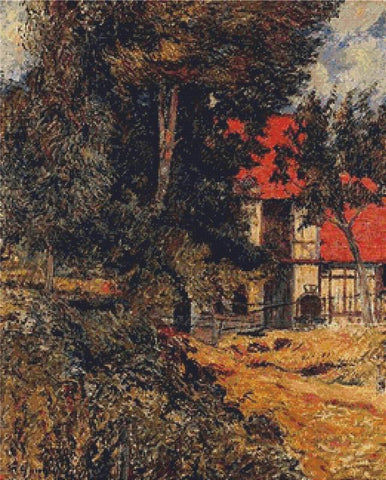 Stable Near Dieppe - X Squared Cross Stitch