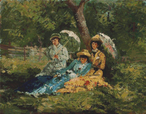 In The Park - X Squared Cross Stitch