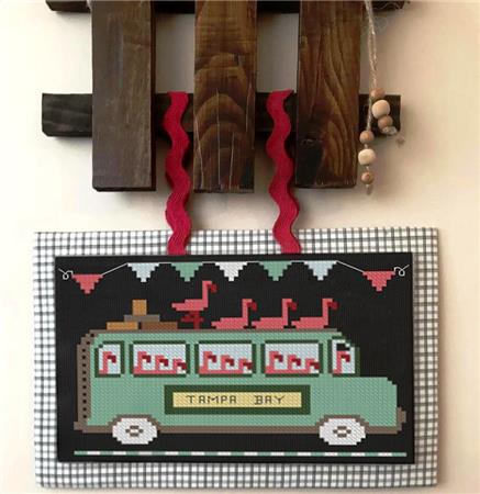 Hit The Road Series Flamingo Express - Twin Peak Primitives