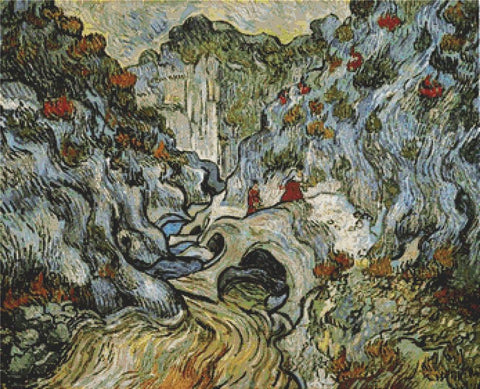 The Ravine Of The Peyroulets - X Squared Cross Stitch