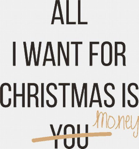 All I Want - X Squared Cross Stitch