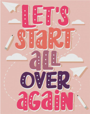 All Over Again - X Squared Cross Stitch