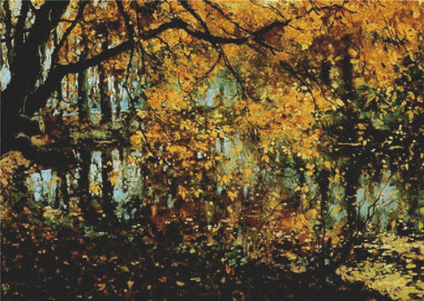 Coesweerd In Laren In The Autumn - X Squared Cross Stitch