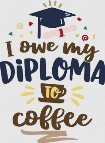 Diploma - X Squared Cross Stitch