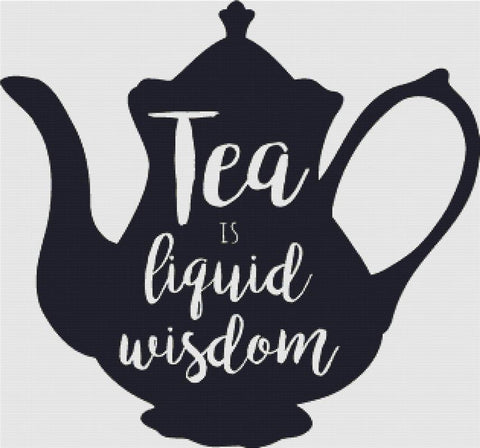 Liquid Wisdom - X Squared Cross Stitch