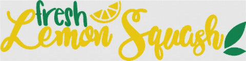 Fresh Lemon Squash - X Squared Cross Stitch
