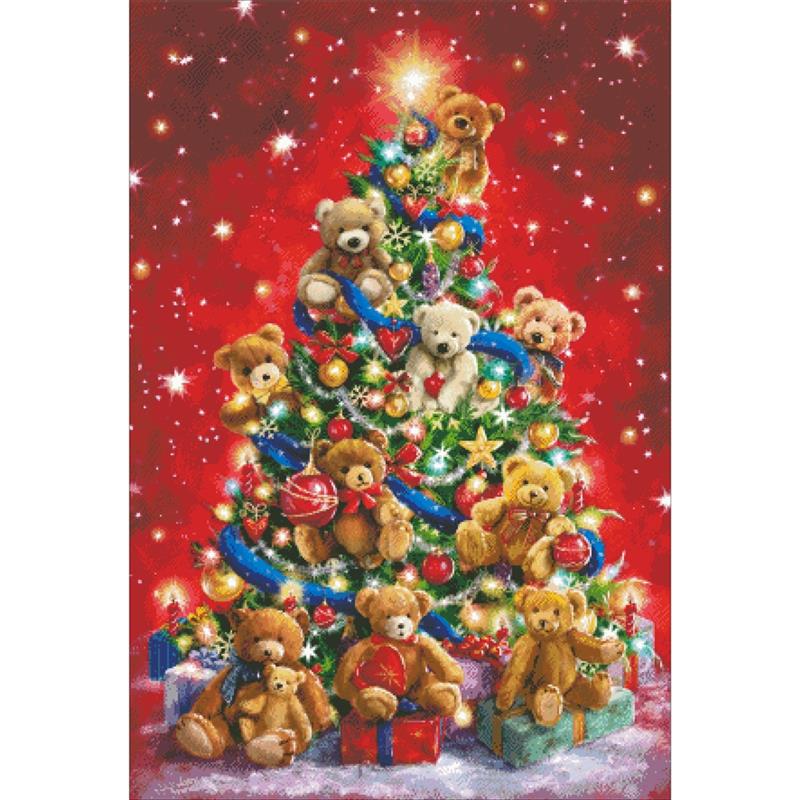 Teddy Bear Tree - Charting Creations