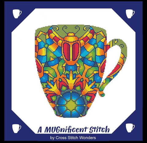 A MUGnificent Stitch: Scarab - Cross Stitch Wonders