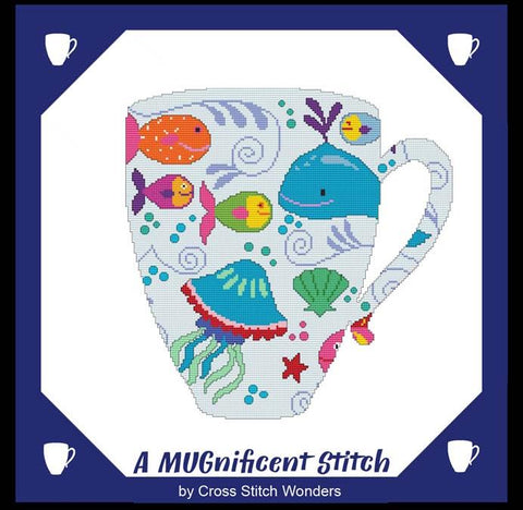 A MUGnificent Stitch: Sea Friends 2 - Cross Stitch Wonders