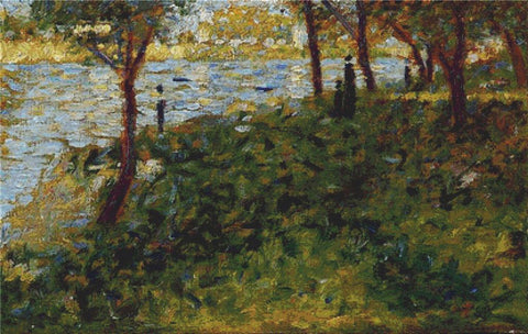 Landscape With Figure - X Squared Cross Stitch