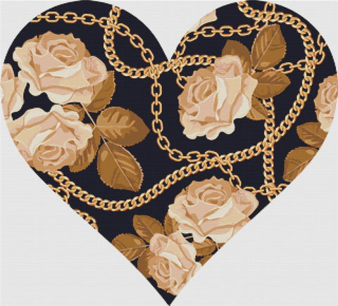 Roses And Chains - X Squared Cross Stitch