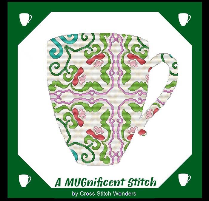 A MUGnificent Stitch: Reflection Mug 4R - Cross Stitch Wonders