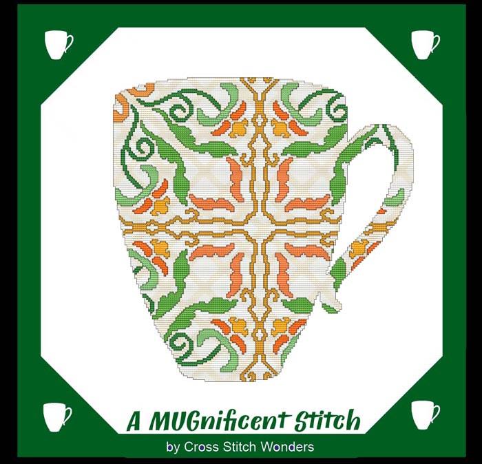 A MUGnificent Stitch: Reflection Mug 5R - Cross Stitch Wonders