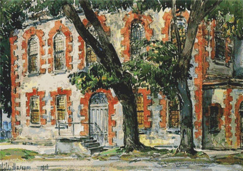 Old Dutch Building - X Squared Cross Stitch