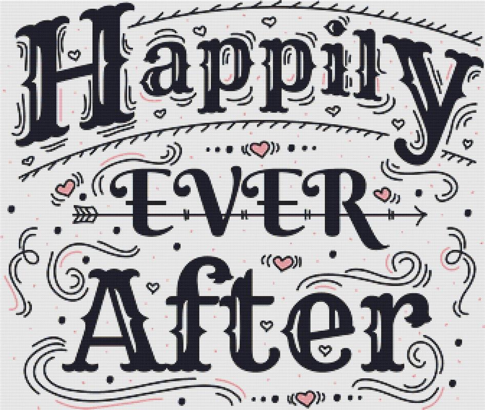 Happily Ever After - X Squared Cross Stitch
