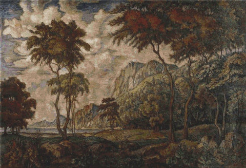 Landscape With Trees - X Squared Cross Stitch