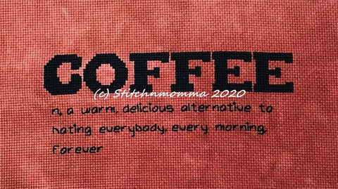 Modern Dictionary: Coffee - Stitchnmomma