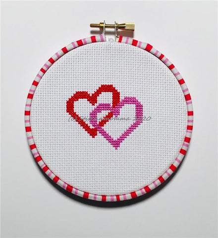Magnificent Minis: Intertwined Hearts - Stitchnmomma