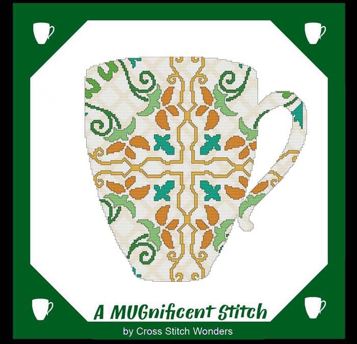 A MUGnificent Stitch: Reflection Mug 9R - Cross Stitch Wonders