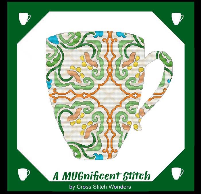 A MUGnificent Stitch: Reflection Mug 12R - Cross Stitch Wonders