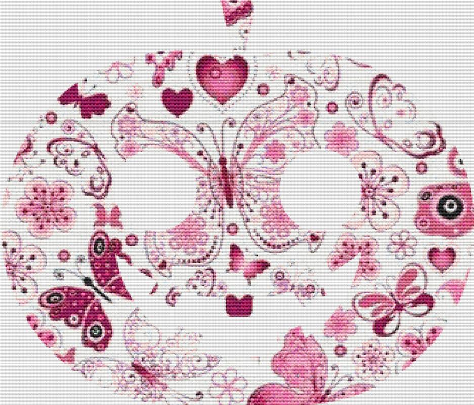 Butterfly Jack-O-Lantern - X Squared Cross Stitch